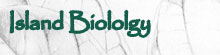 Island Biology
